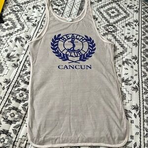 Langosta Cancun Beach Club Swimsuit Coverup T-shirt Size M